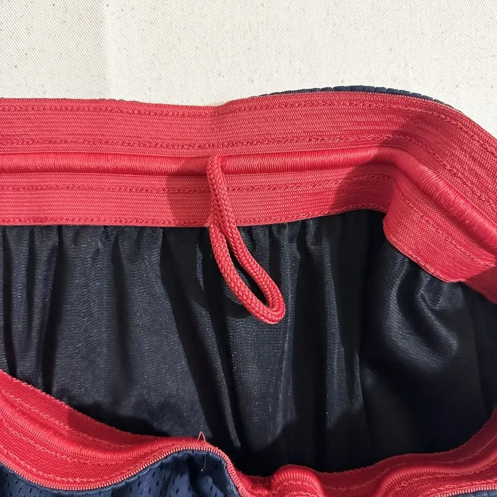 Nike Dri-FIT Mens Blue/Red Poly Classic Basketball Shorts AQ5600-010 Small